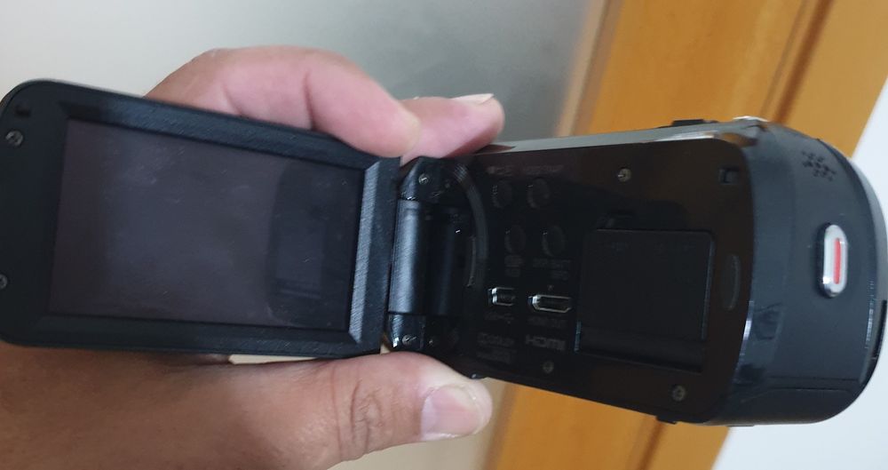 Camera filmar Canon e tripés