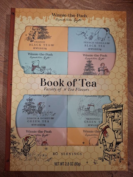 Zestaw herbat w formie książki Winnie the Pooh