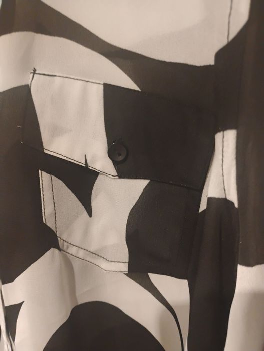 Bluzka czarno-biała