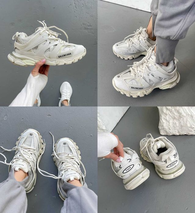 Кроссовки Balenciaga Track 3.0 White 36-45 Новинка Сезона! Купить! Топ