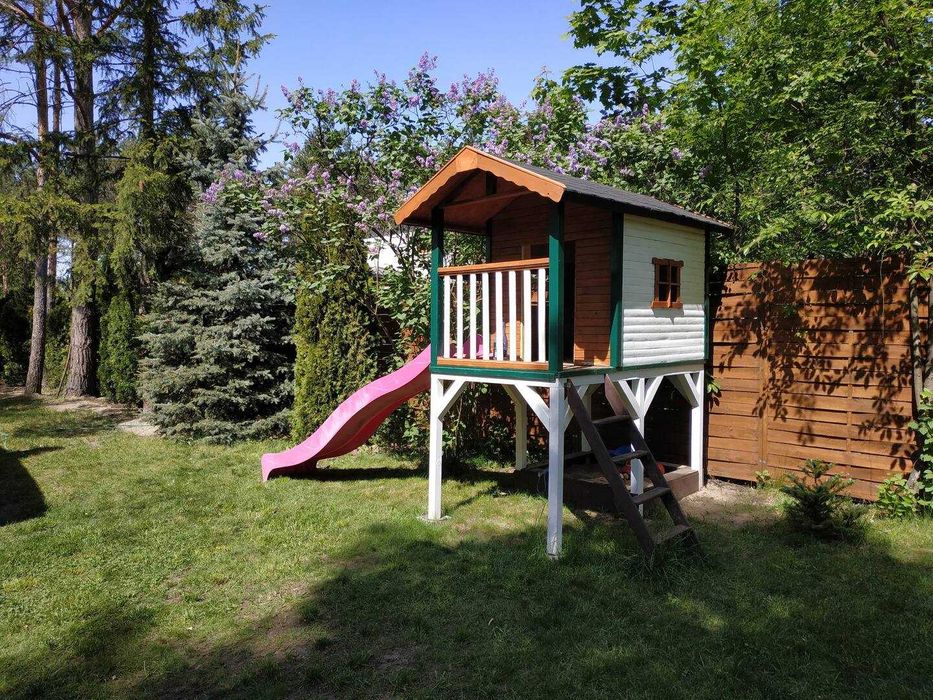 Domek z jacuzzi 40 min od Waw  Las Rzeka Bug Klima  Balia  Spływy