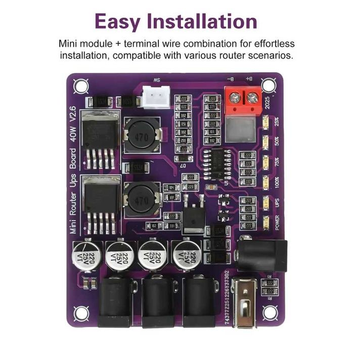 Плата ДБЖ UPS плата AВР 5-48V YX850, HW-465 A,B,C на 5/9/12v