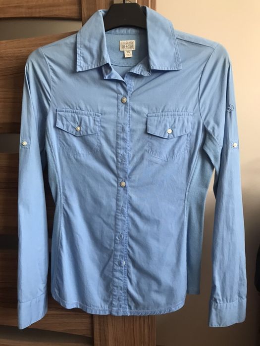 Błękitna koszula Converse One Star rozmiar XS