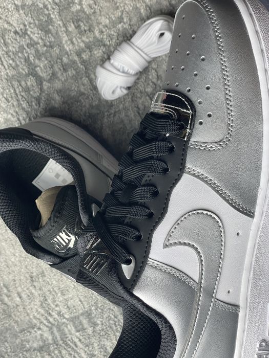 Nike Air Force 1 Low Metalic Silver 38.5 *NOWE*