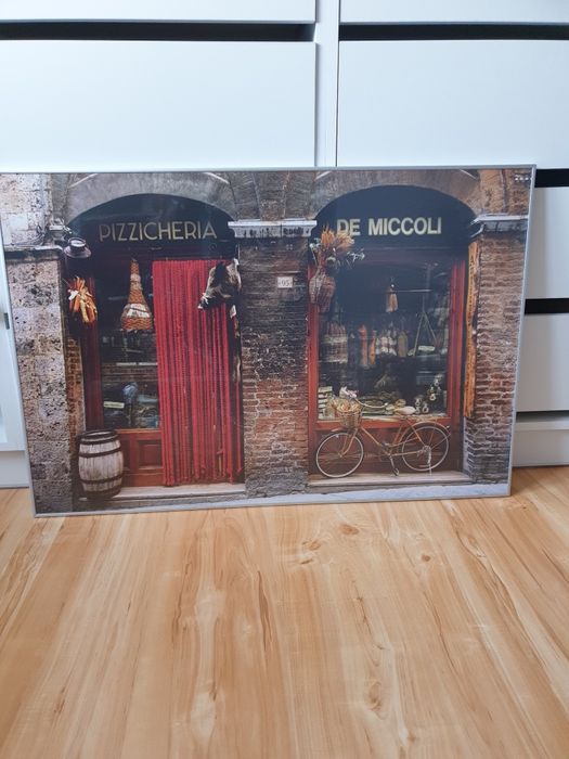 Duży plakat w aluminiowej antyramie 92cm×62cm