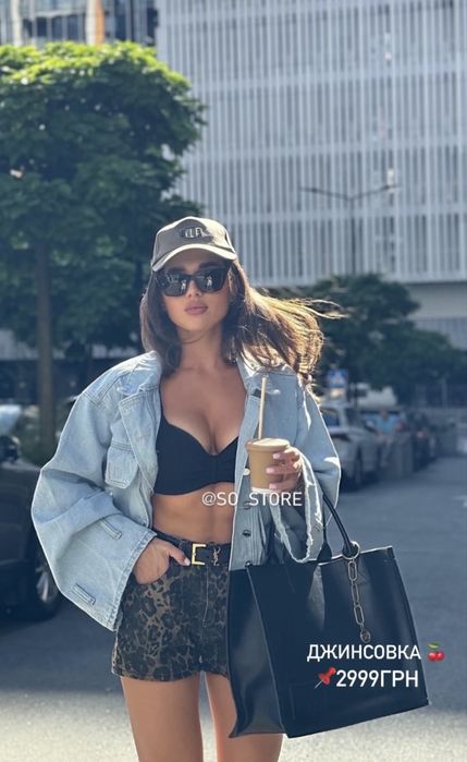 Джинсовые ботфорты