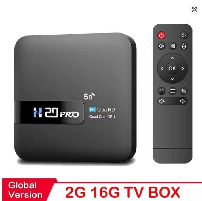 TV Box Android 10.0 2GB 16GB 2.4&5G WIFI 4K