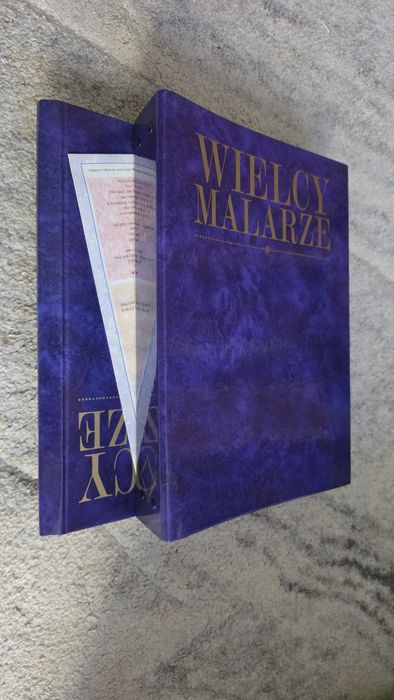 Cała kolekcja 11 segregatorów Wielcy Malarze czasopismo