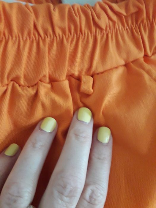 Spodnie na gumce  cargo joggery bojówki Moda włoska S