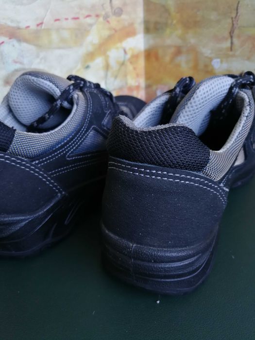 Sapato de proteção biqueira/ sola de aço e ESD