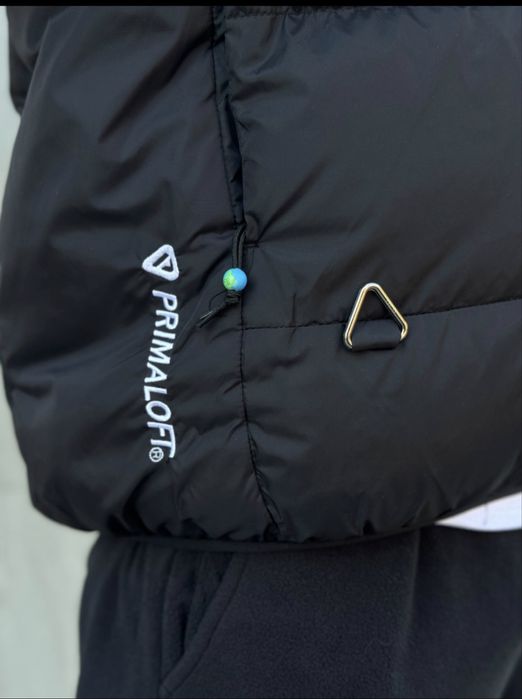 Пуховик чорний ACG