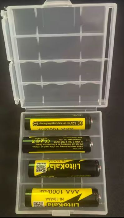 Новые Аккумуляторы LiitoKala AAA 1000mAh Ni-MH (Ni-10) - 1.2V пе