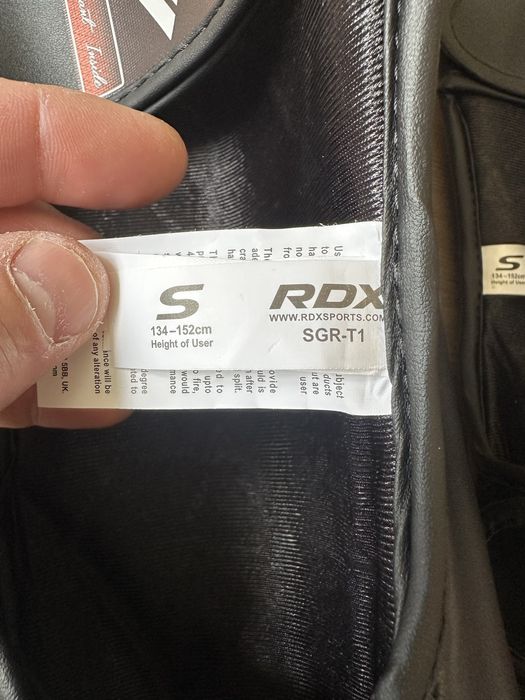 Захист гомілки та стопи RDX р. S SGR-T1R чорний