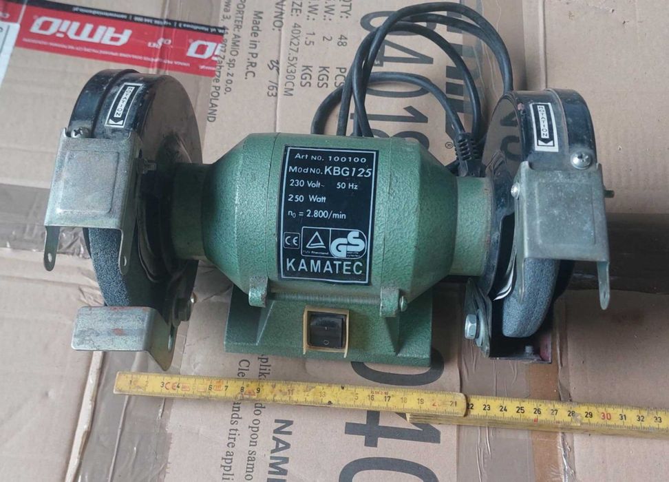 Szlifierka stołowa do metalu 125mm 250W