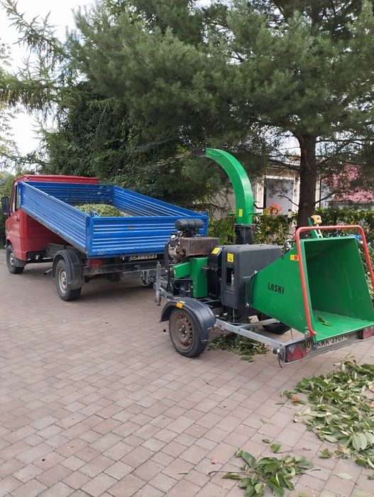 Usługi frezarką FREZOWANIE karp Usuwanie pni korzeni