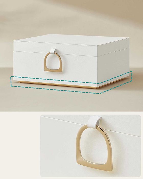 Szkatułka na biżuterię /pudełko /organizer /kuferek/SONGMICS !9841!