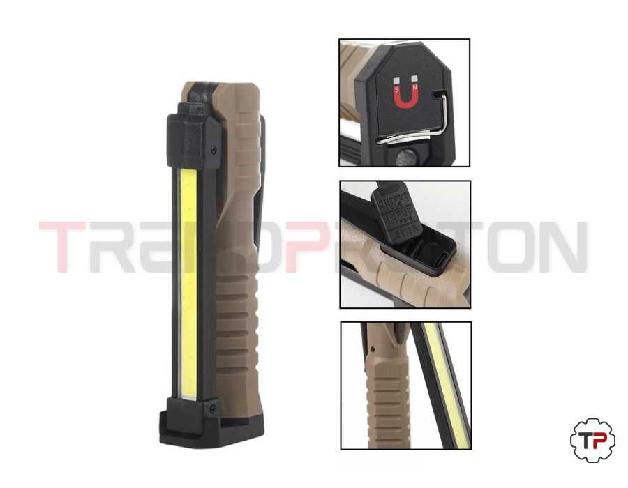 Luz de Trabalho c/ Base Magnética