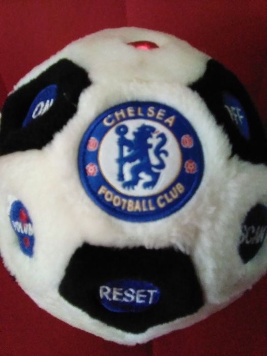 Bola com rádio FM (peluche). CHELSEA futebol clube