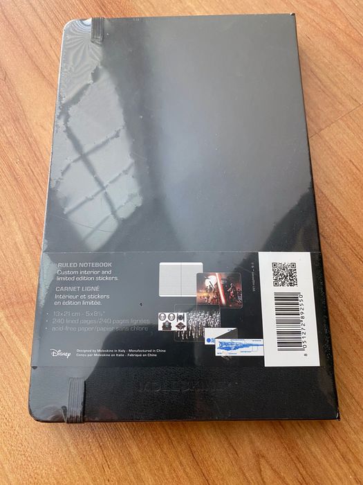 Moleskin Star Wars Kylo Ren (Ed. Limitada) - Novo e Selado