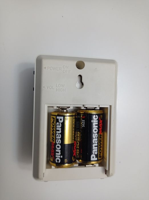 Campainha alarme entrada recinto porta