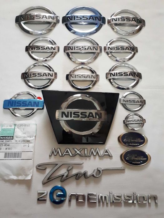 Эмблема значок NISSAN Note E11 /Altima /Micra 5 / Pixo Оригинал