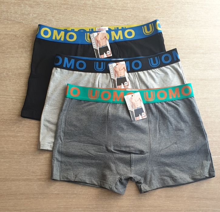 3×męskie bokserki 2XL