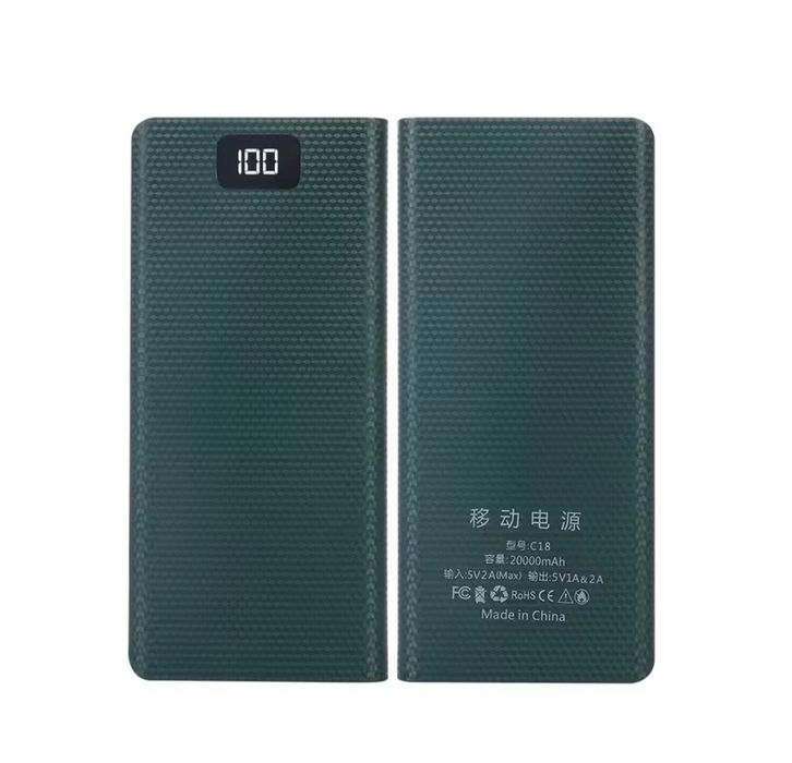 Корпус повербанку під 8 акумуляторів 18650 з дисплеєм