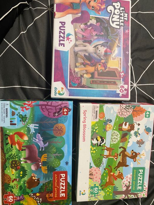 Пазли тварини поні