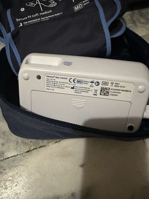 Medidor de tensão Veroval duo control