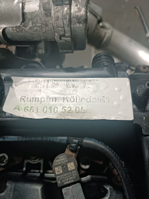 Motor Mercedes C 220, 170 Cv, Ref 651, Ano  2015 tração a frente