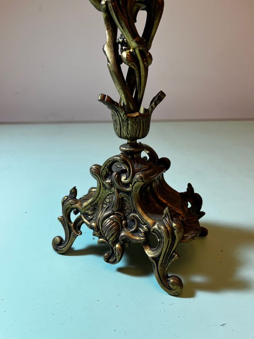 Castiçal antigo de 4 velas