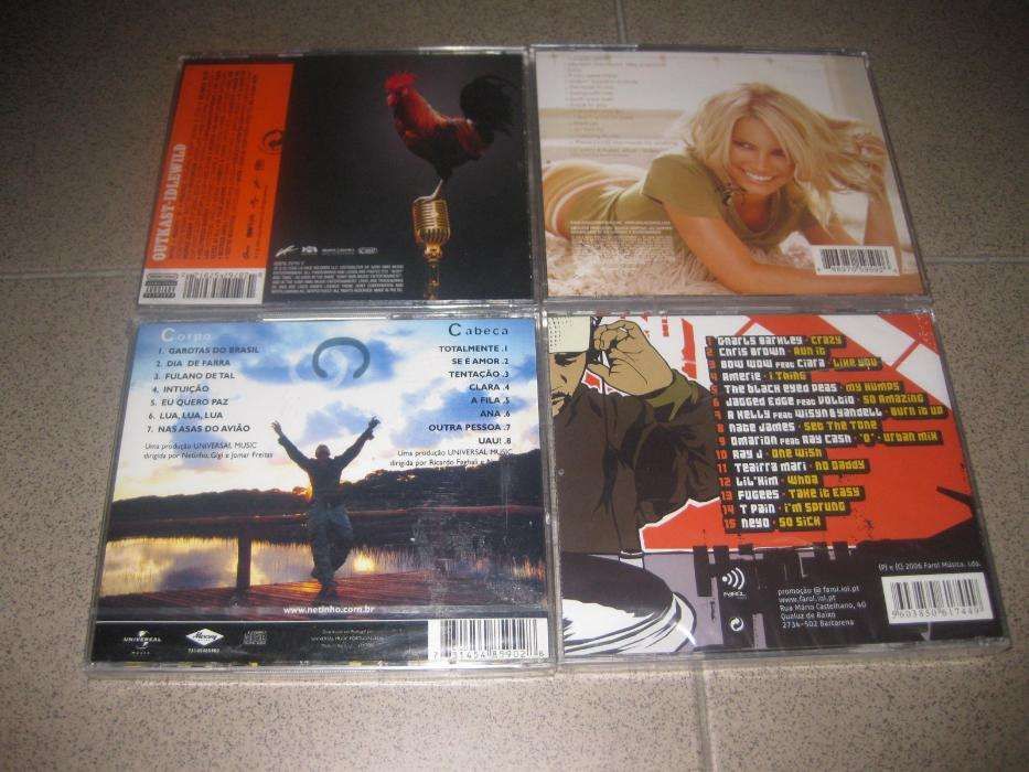 Lote de 4 CDs de Musica. Novos/Selados/Portes Grátis