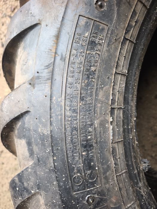 Wzmocniona opona TRELLEBORG 500/45-22.5 Nowa oryginalna zachodnia twin 404 imp 146A8