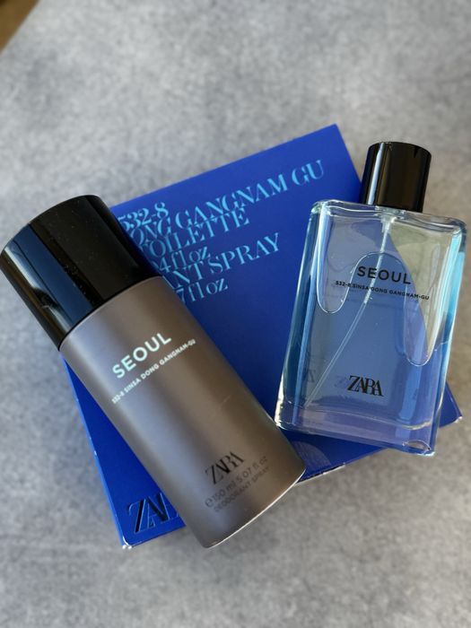 Подарунковий набір Zara Man Seoul