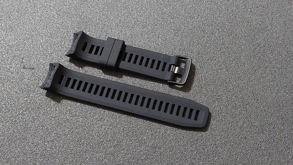 Bracelete em silicone para relógio. Medida 22