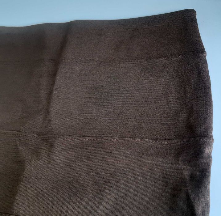 Mini Elastic Skirt in Brown-Gold, Estimated Size S64738772799618122