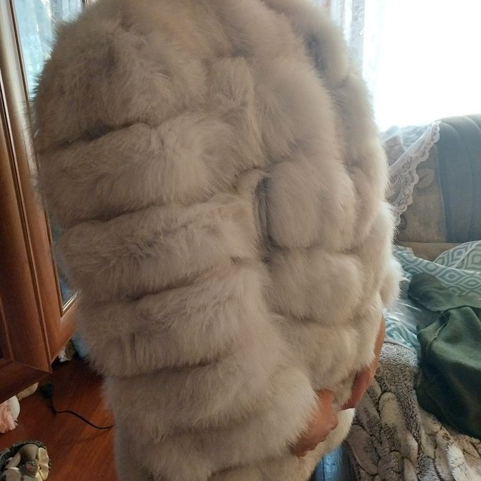 Шуба песец трансформер