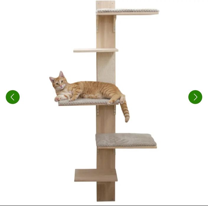 Kerbl Pet drapak ścienny dla kota Timber.