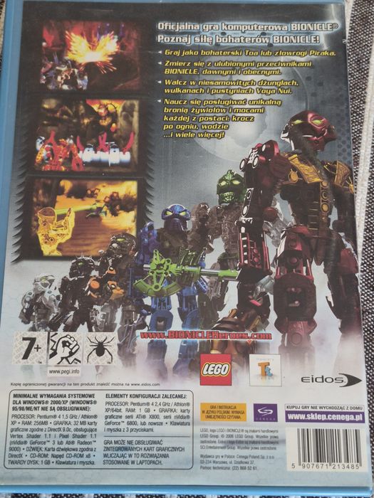 Bionicle Heroes PC PL | Kultowa Gra LEGO | Wydanie Pudełkowe Box
