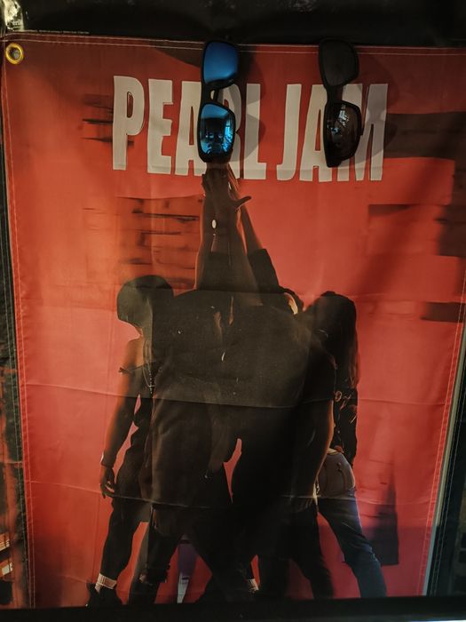 Plakat flaga Pearl jam