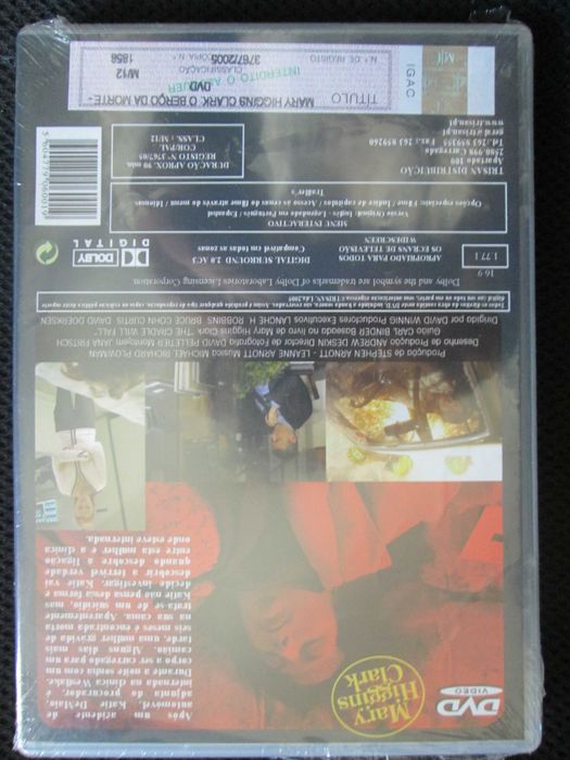 2 DVD - Mary Higins Clark: Agora és Minha e O Beijo da Morte