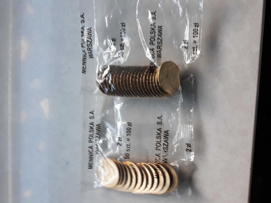 Monety okolicznościowe 2 zł. i 5 zł. z woreczka menniczego