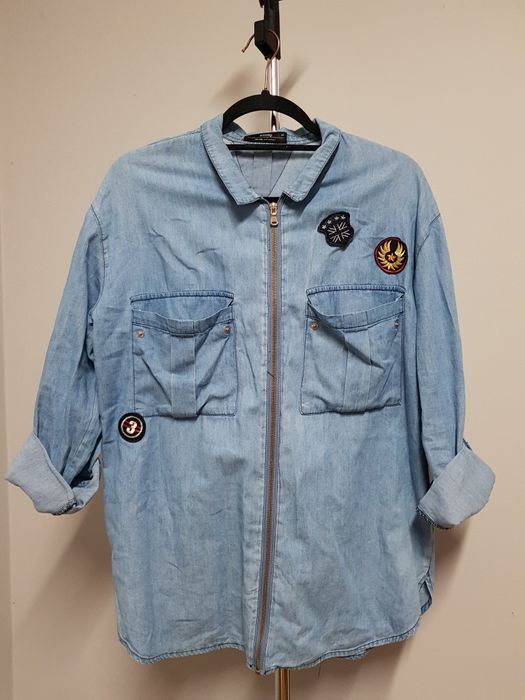 Cienka bluza jeansowa Sinsay