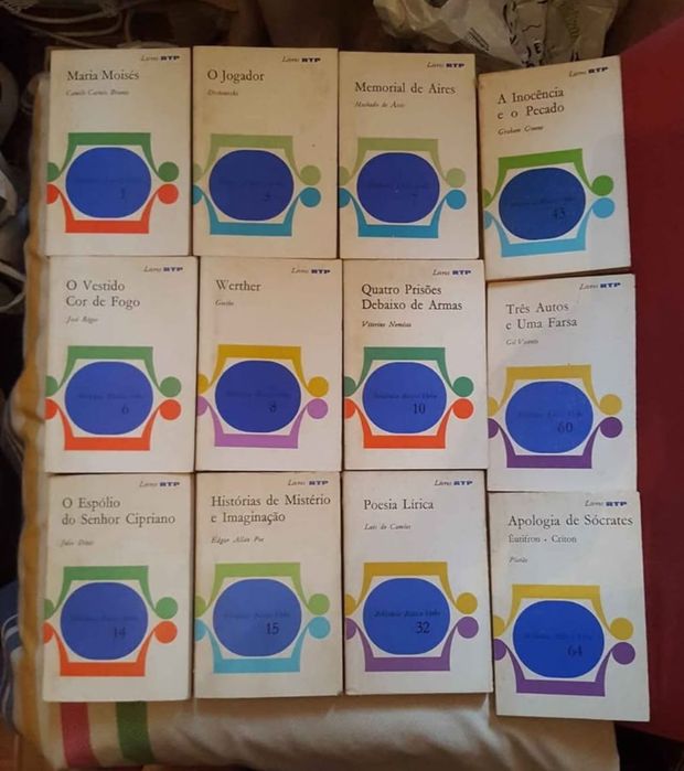 Livros Antigos da RTP vários