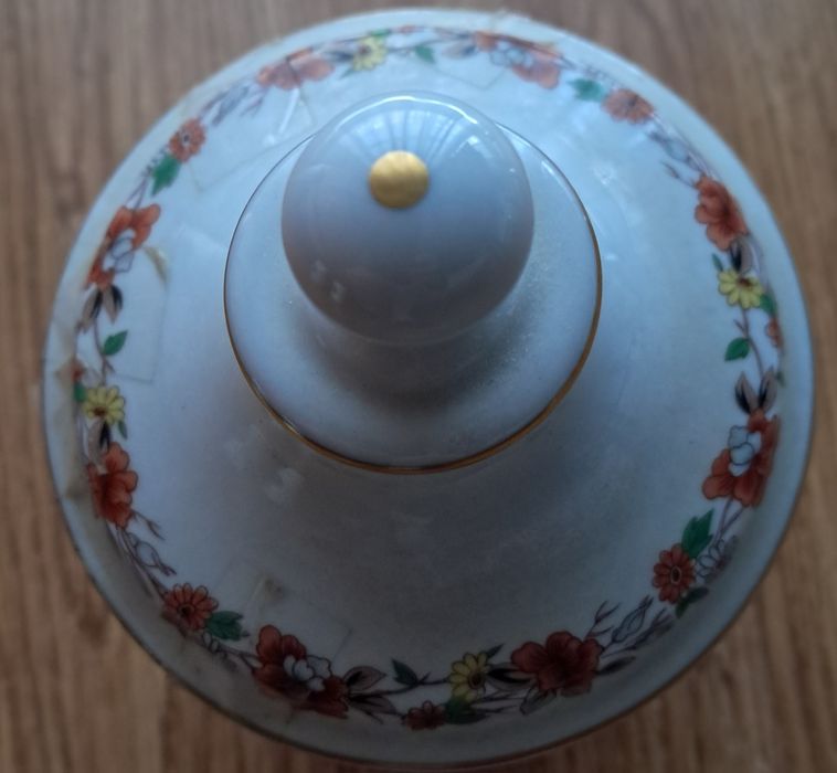 Pote da vista alegre decoração magnólia