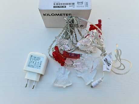 KILOMETER гирлянда  арт.102.753.48  ИКЕА