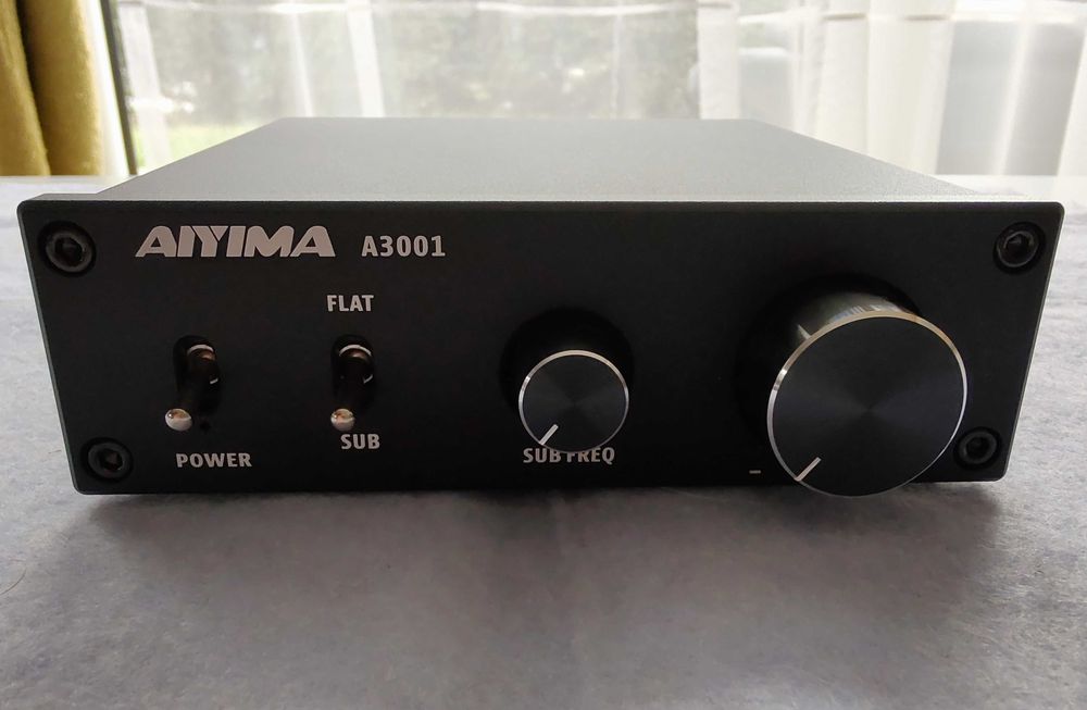 Nowy wzmacniacz mono subwoofer Aiyima A3001 jak Fosi M03 zasilacz 36V