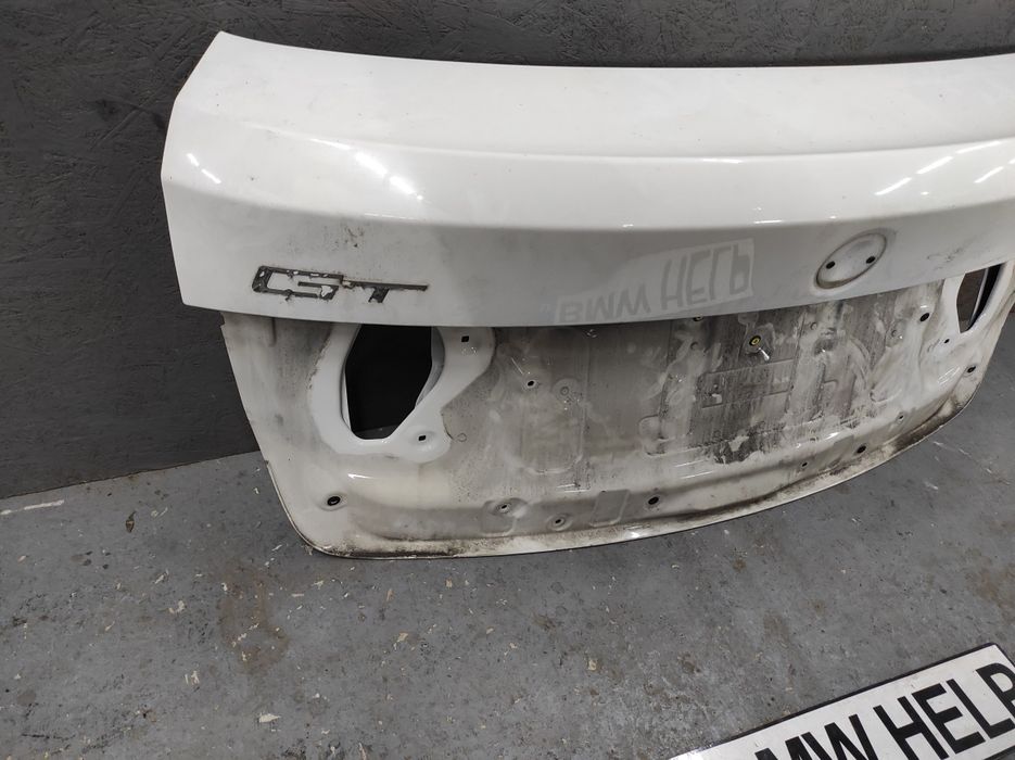 Крышка Багажник Ляда БМВ Ф07 GT 535 N55 B30 Разборка BMW HELP