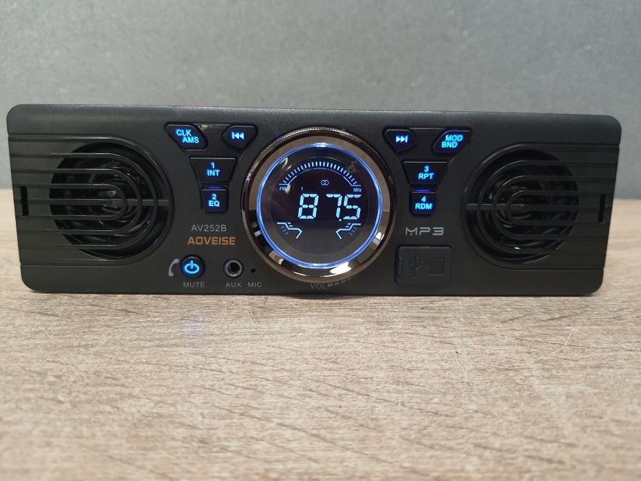 Radio z głośnikami, samochód koparka ciągnik z Bluetooth, USB, AUX