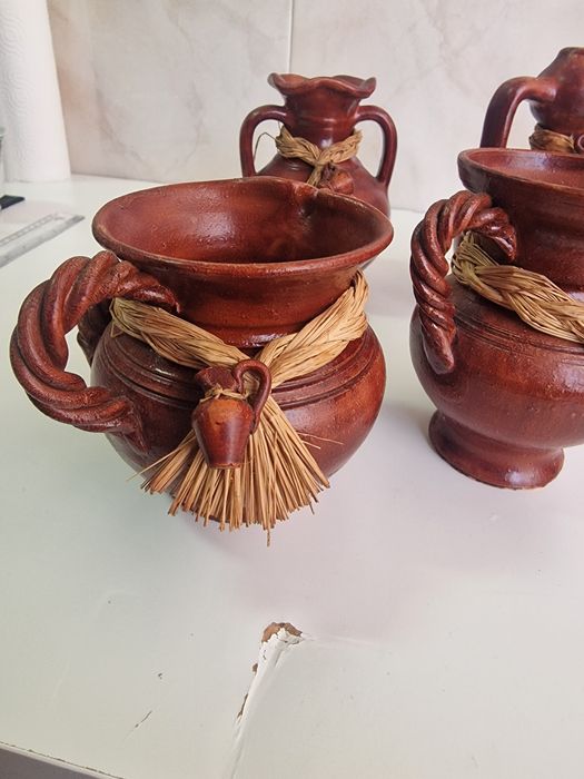 Potes de barro Coleção